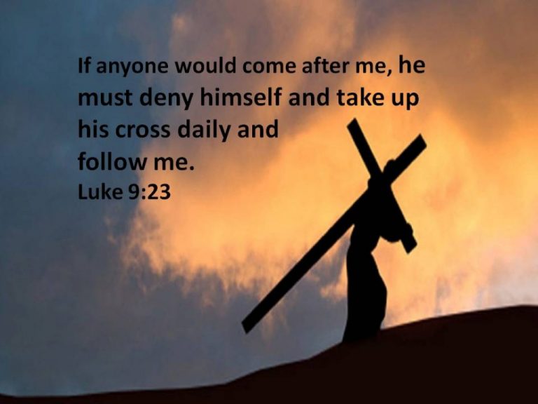 Take Up Your Cross And Follow Me Prophecies   Deny 768x576 