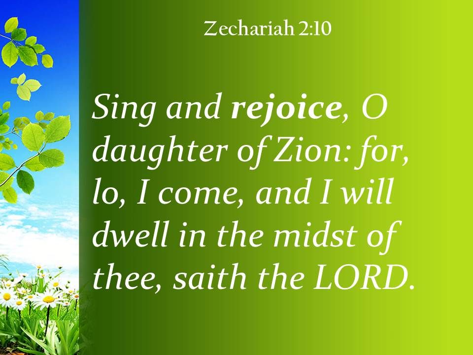 Sing and Rejoice