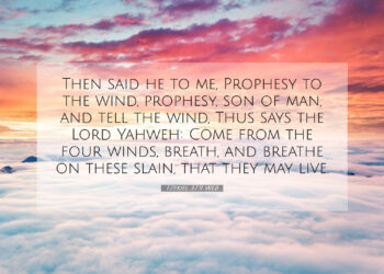 Prophecy to the Wind! Revive, Refresh, Restore!